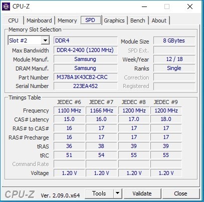 [動作確認済/M03] SAMSUNG DDR4-2400/PC4-19200, 8GBx2枚=合計16GB、デスクトップPC用メモリ_画像4