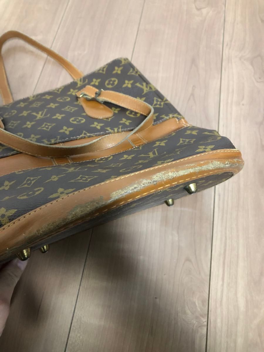 ルイヴィトン　LOUIS VUITTON USA モノグラム　バケット　トートバッグ