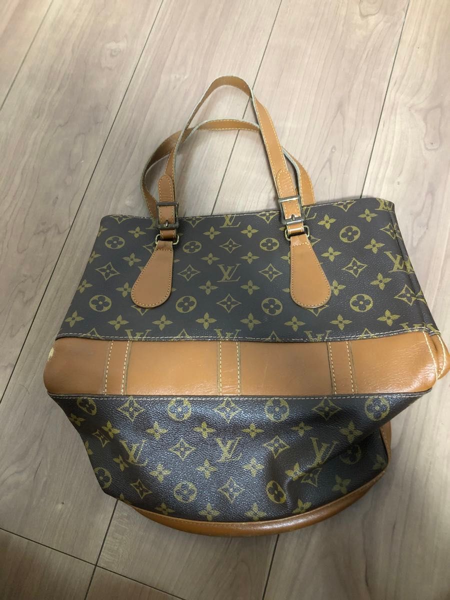 ルイヴィトン　LOUIS VUITTON USA モノグラム　バケット　トートバッグ