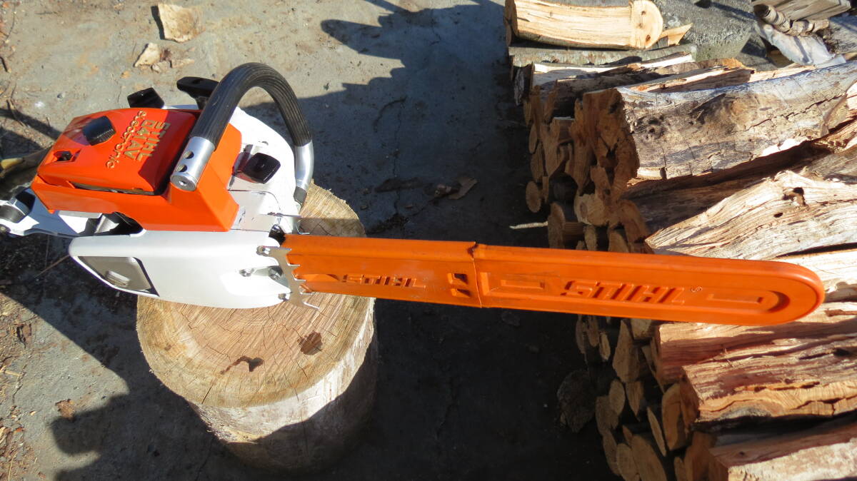 スチールチェンソー（ＳＴＩＨＬ）０４１ＡＶ 実働・修理品・山林プロ用の画像1