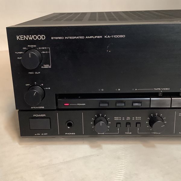 C2002【佐川】【動作品】KENWOOD／ケンウッド. プリメインアンプ. KA-1100SD_画像5