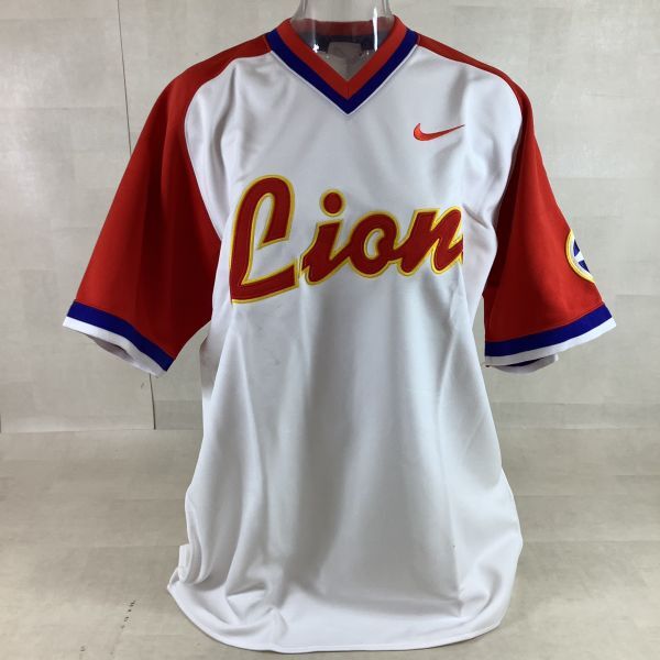 C3045【未使用】タグ付き. 長期保管品. Lions／ライオンズ. NIKE／ナイキ. 太平洋クラブライオンズ. 復刻ユニフォーム. サイズ L_画像1