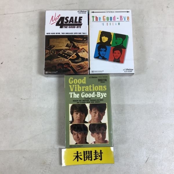 D1029【希少・ほぼ未開封】 THE GOOD-BYE. 野村義男. カセットテープ. 9本まとめ. 長期保管品. たのきん_画像7