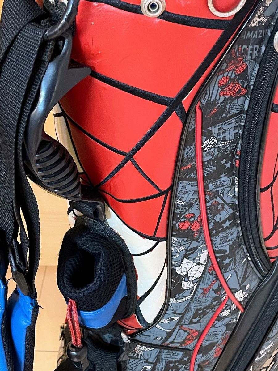 限定】スリクソン×マーベル×スパイダーマン スタンドキャディ 限定】スリクソン×マーベル×スパイダーマン スタンドキャディ