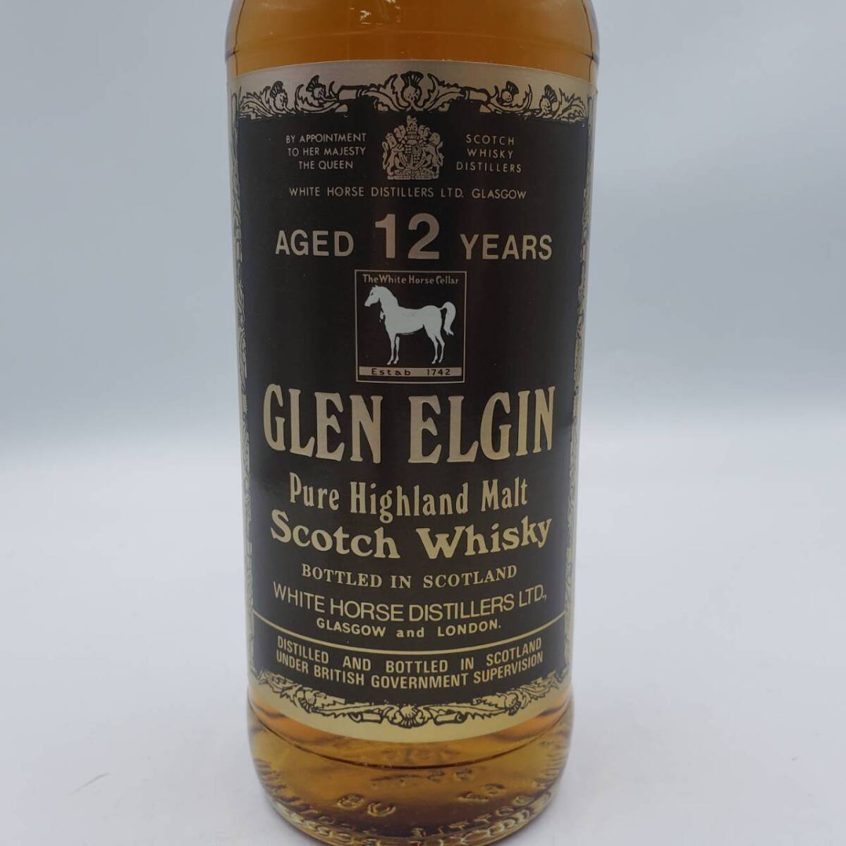 M29491(034)-570/TH25000　酒　GLEN ELGIN　12年　Pure Highland Malt Scotch Whisky　グレンエルギン　ウイスキー　43％　750ml　箱付き_画像7