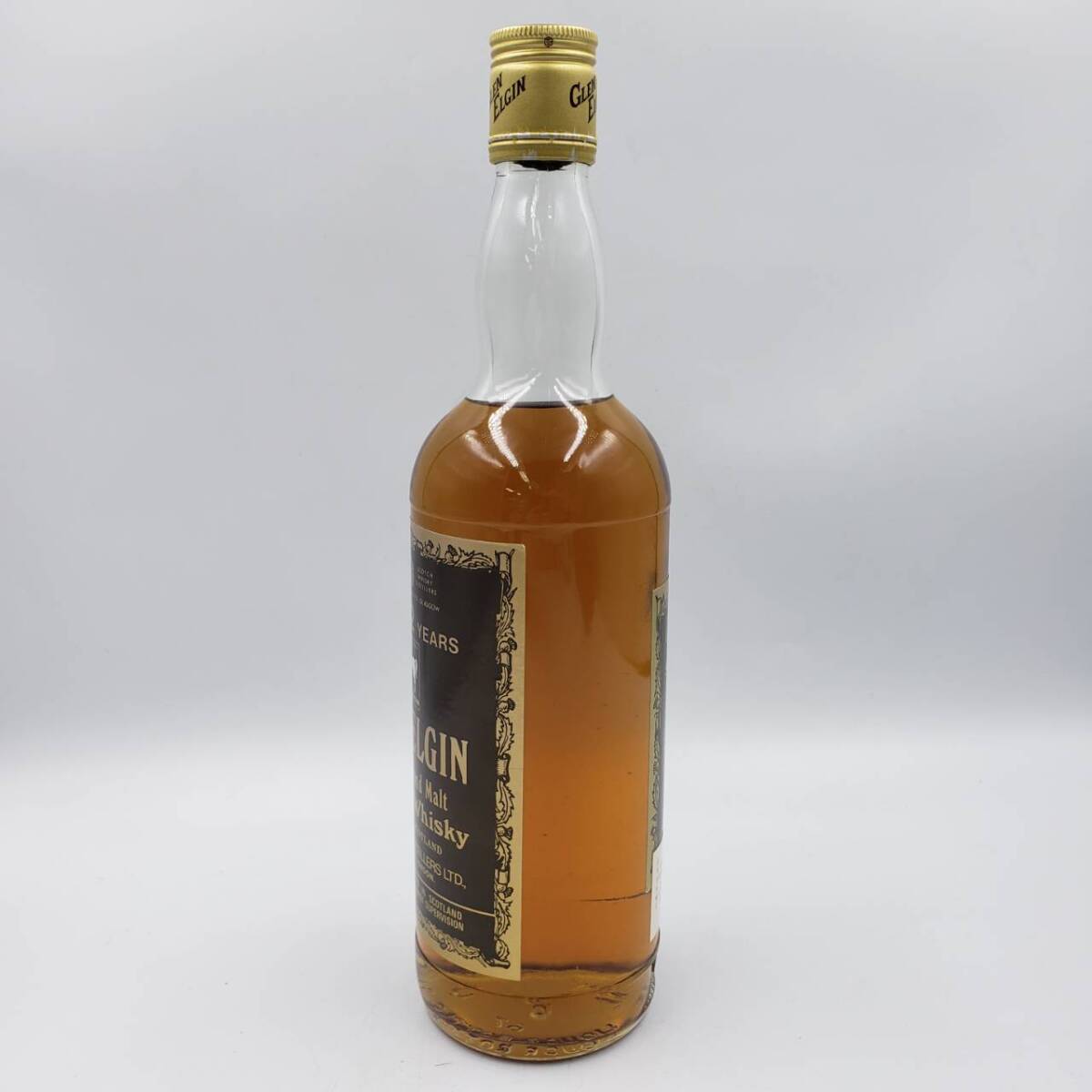 M29491(034)-570/TH25000　酒　GLEN ELGIN　12年　Pure Highland Malt Scotch Whisky　グレンエルギン　ウイスキー　43％　750ml　箱付き_画像3