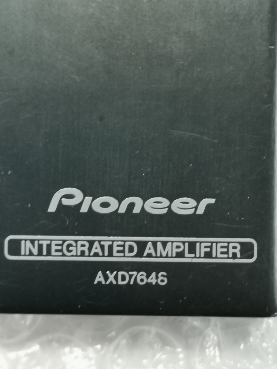 PIONEER AXD7648 アンプ リモコン ジャンク_画像4