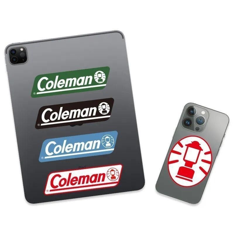 Coleman ステッカー 20枚 アウトドア コールマン シール　ランタン　防水シール　スマホ　デカール　スノボ