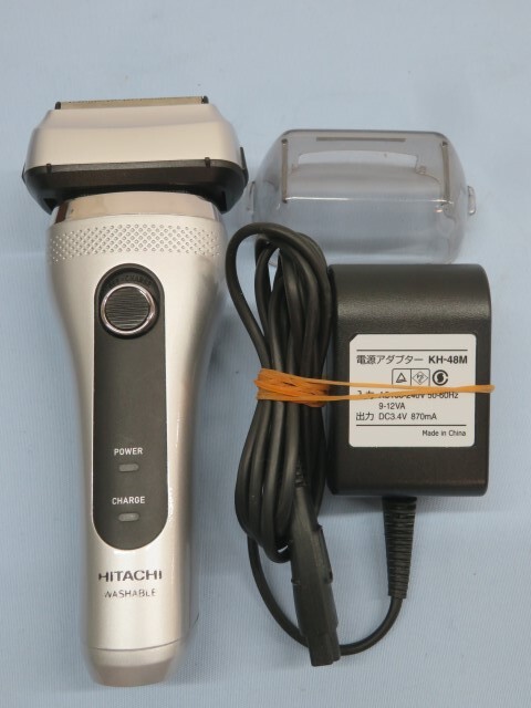 ★HITACHI RM-FJ21 電気シェーバー メンズ 2021年製 ヒタチ 日立 アダプター付き 動作品 92071★！！_画像1