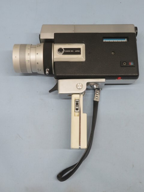 ★Canon SUPER8 8mmシネカメラ AUTO ZOOM 518 CANON ZOOM LENS C-8 9.5—47.5㎜ 1:1.8 キャノン ストラップ/キャップ付き USED 92507★！！の画像3