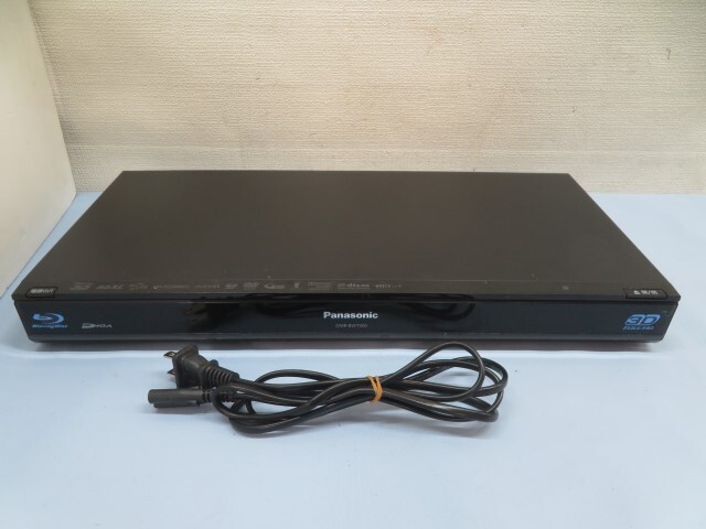 500GB■Panasonic DMR-BWT500 ブルーレイレコーダー DIGA パナソニック 電源コード B-CASカード（赤）付き USED 92192■！！_画像3