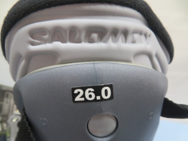 26.0㎝★SALOMON ELIOS スキーブーツ サロモン 靴 USED 92262★！！_画像7