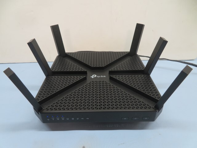 ■TP-Link Archer C4000 無線LANルーター ティーピーリンク Wi-Fiルーター AC4000 Mu-MIMO トライバンド アダプター付き USED 92346■！！_画像1