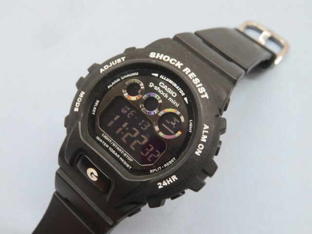 ★CASIO GMN-690 腕時計 G-SHOCK Mini クォーツ デジタル カシオ Gショック ミニ 電池交換済み 92446★！！_画像1