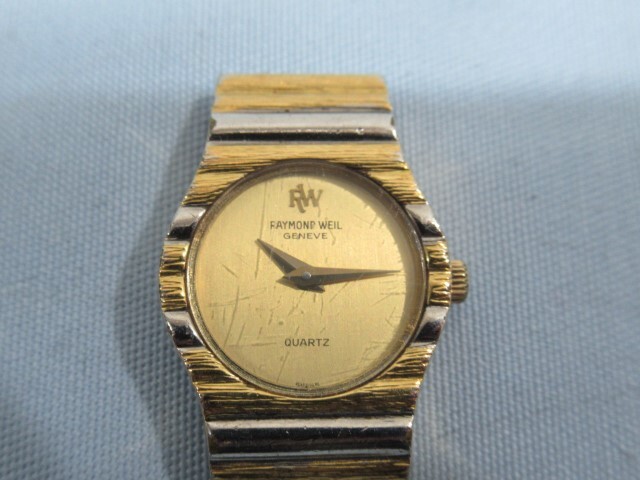 ★Raymond Weil Geneve 腕時計 18K GOLD クォーツ アナログ レディース レイモンド・ウェイル 2針 電池交換済み 92568★！！_画像2