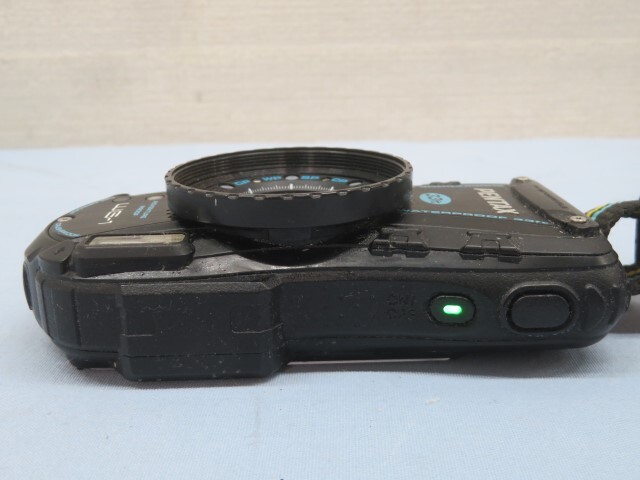 1400万画素★PENTAX Optio WG-1 コンパクトデジタルカメラ ブラック ペンタックス オプティオ バッテリー付き 動作品 92539★！！_画像4