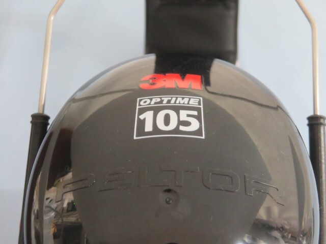 ■3M OPTIME 105 イヤーマフ PELTOR スリーエム オプティム 防音 USED 92856■！！_画像2