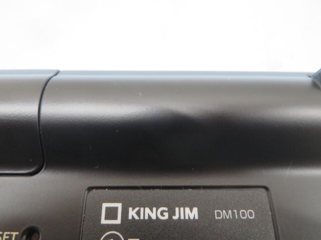 *KING JIM DM100 Pomera battery, pouch attaching King Jim pomela digital memory USED 92942*!!