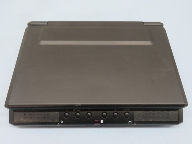 8インチ★Digistance DS-PP800BK ポータブルDVDプレーヤー ブラック デジスタンス アダプター付き 動作品 92995★！！の画像6