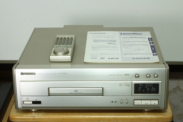 PIONEER CLD-HF9G CD/LD両面再生高級機 メンテナンス済 リモコン・取説付 完全動作品 動作保証 136_画像1