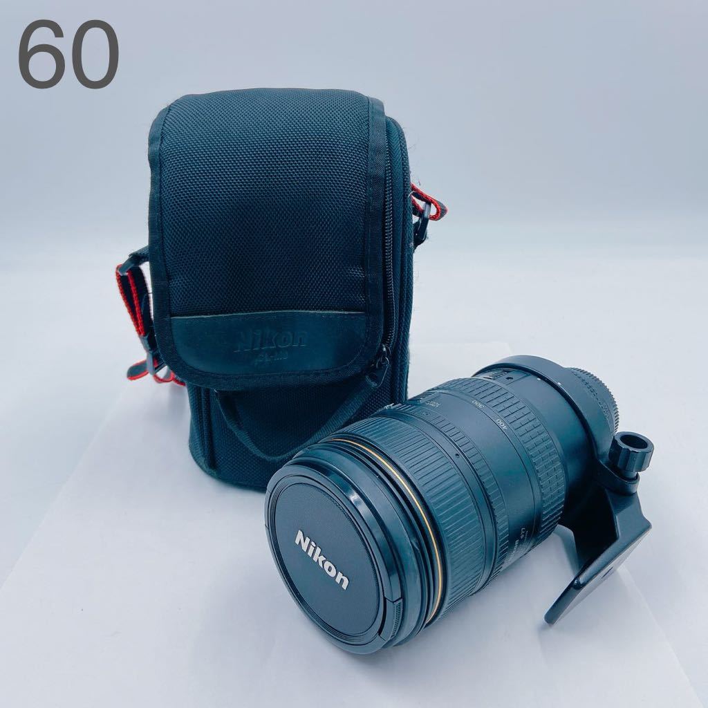 2Z001 Nikon ニコン カメラ レンズ VR ED AF VR-NIKKOR 80-400mm 1:4.5-5.6D ソフトケース付_画像1