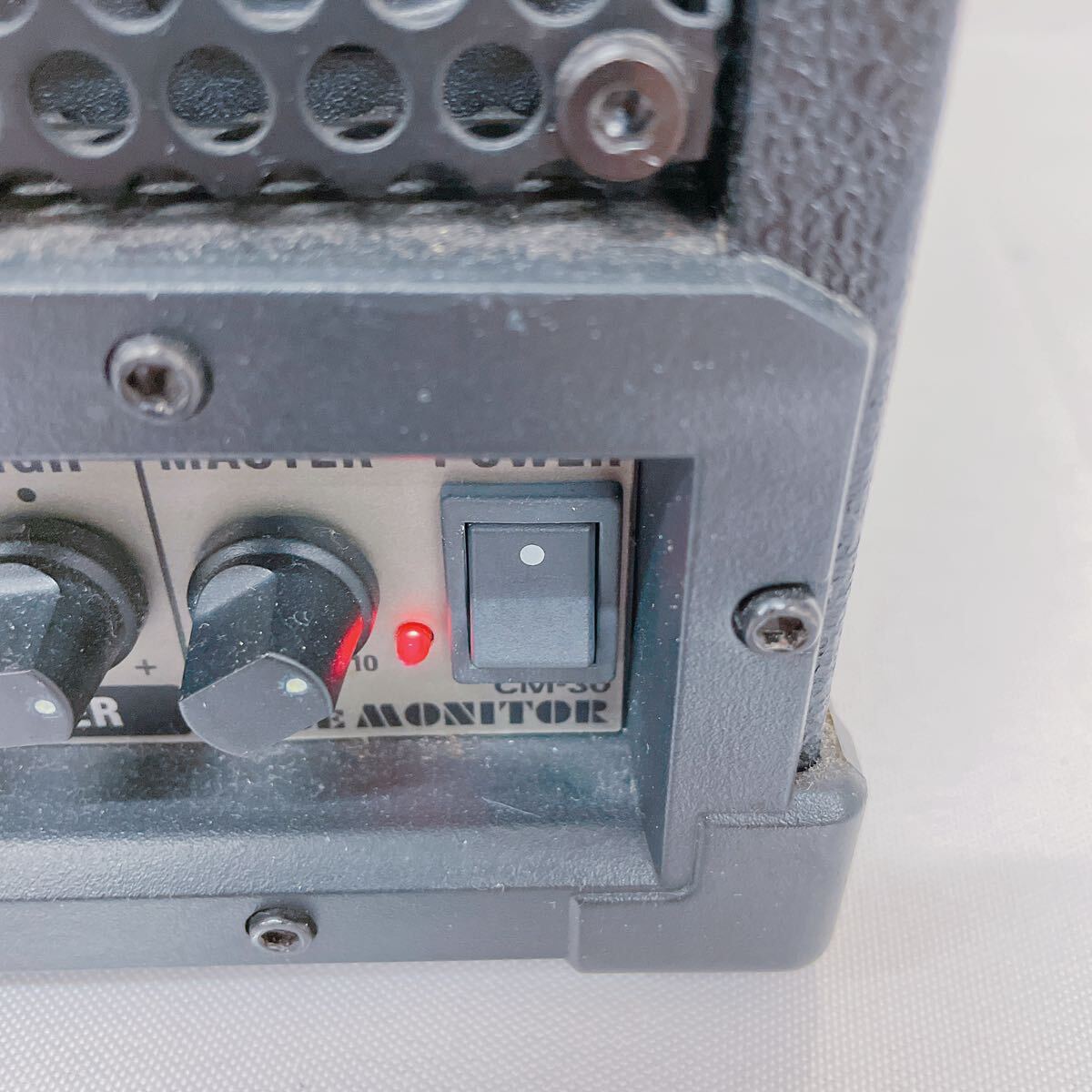 3D038 Roland ローランド CUBE MONITOR キューブ モニター CM-30 スピーカー オーディオ 音響 元箱付 通電確認済_画像6