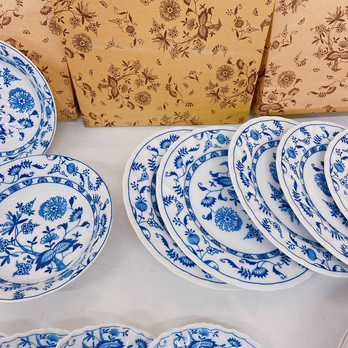 3D053 SANYO サンヨー Blue Meissen ブルー マイセン 食器 3D053 SANYO サンヨー Blue Meissen ブルー マイセン 食器