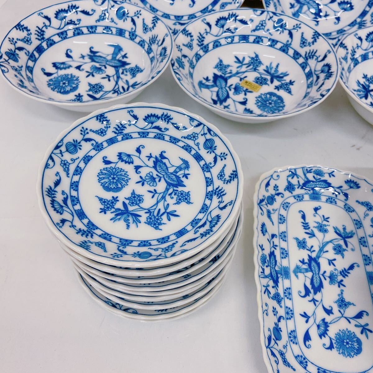 3D053 SANYO サンヨー Blue Meissen ブルー マイセン 食器 3D053 SANYO サンヨー Blue Meissen ブルー マイセン 食器