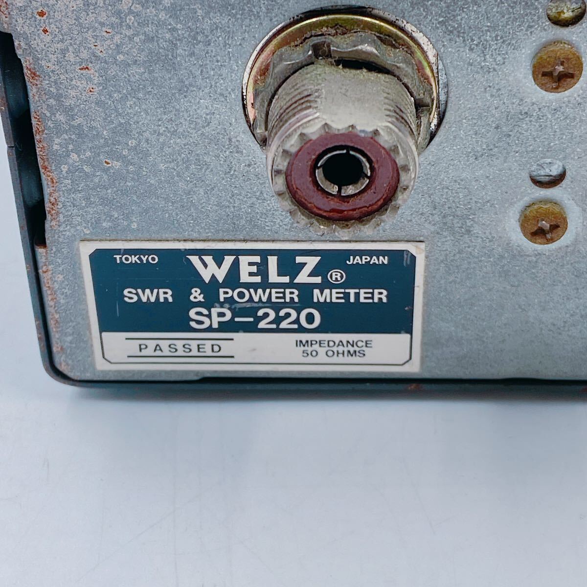 3C063 WELZ ウエルツ SP-220 1.8～200MHz SWR パワー計 HF 50 144MHz アマチュア 無線 の画像6