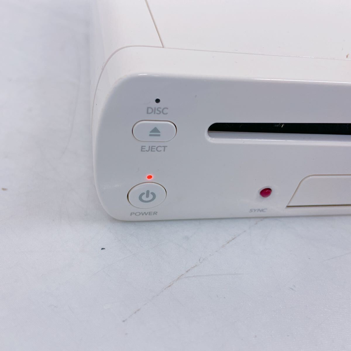 3A075 Nintendo ニンテンドー Wii U ウィー WUP-101(01) コントローラー WUP-010(JPN) 充電器付_画像5