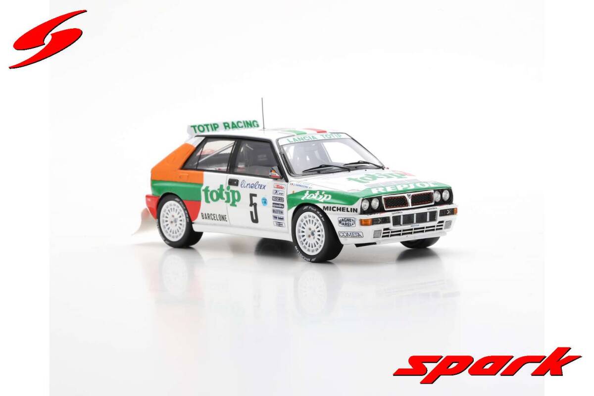 ■スパークモデル 1/43 1993 ランチアデルタ HF インテグラーレ EVO #5 A.アギニ ラリーモンテカルロ_画像3