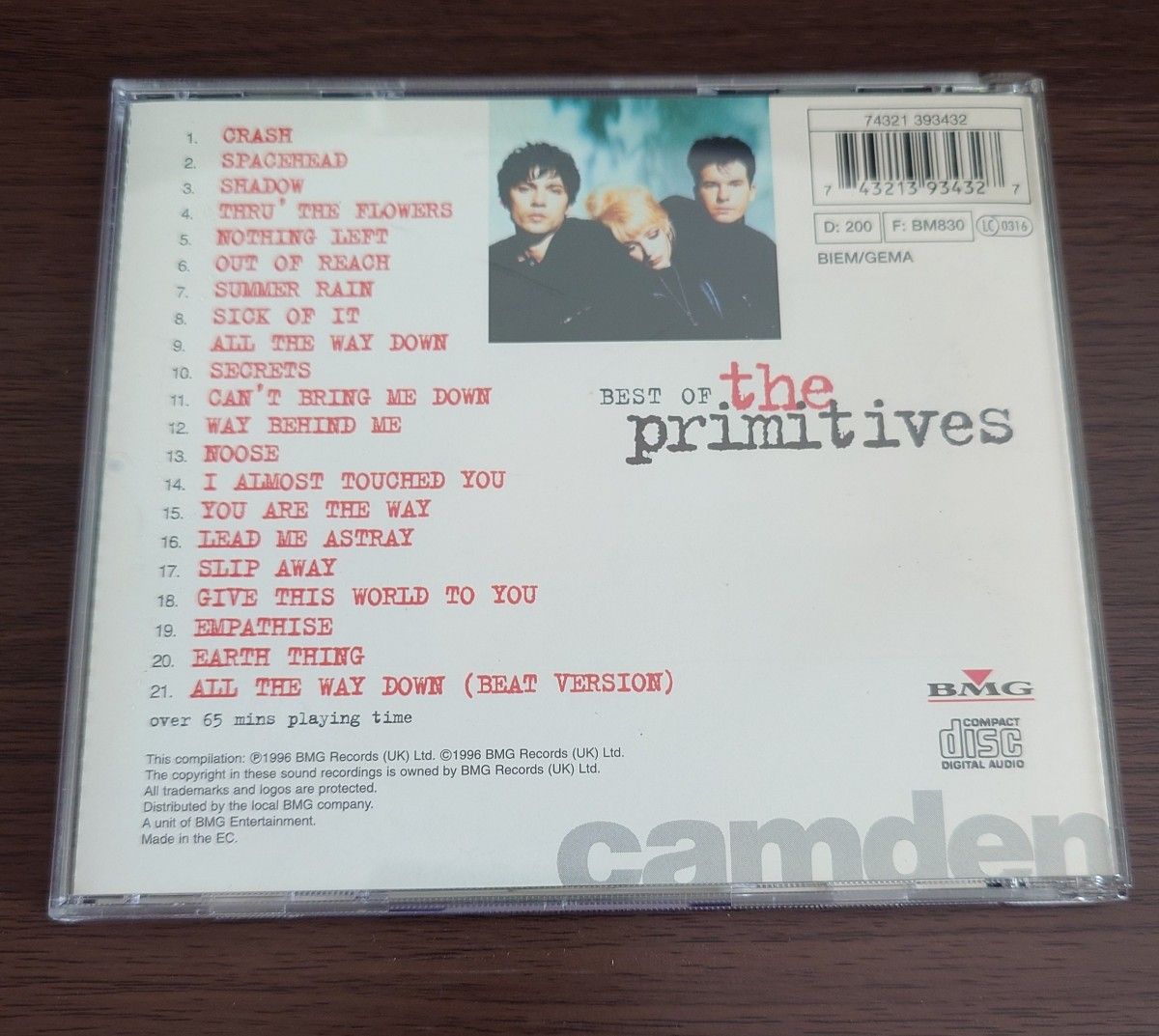 CD BEST OF the primitives  中古品