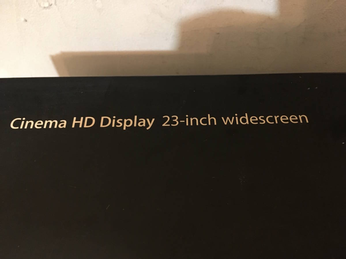 【Apple Cinema HD Display専用箱】 23インチフラットパネルモデル M9178J/A 空箱 輸送ケース 注：箱のみの出品の画像6