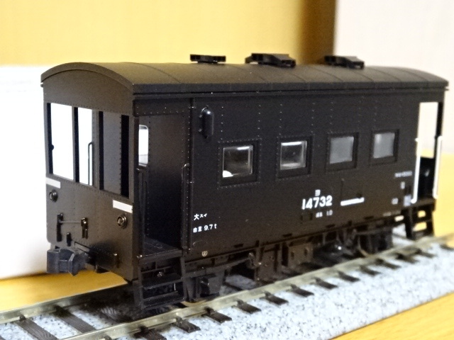 KATO 1-813 ヨ5000形 車掌車 2軸貨車 HOゲージ 鉄道模型 中古の画像6