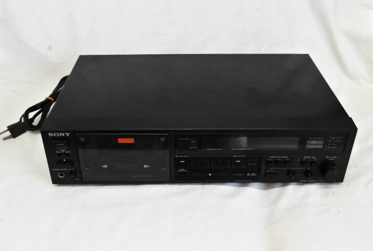 【JUNK品1円～】 ソニー / SONY TC-R502 カセットデッキの画像1