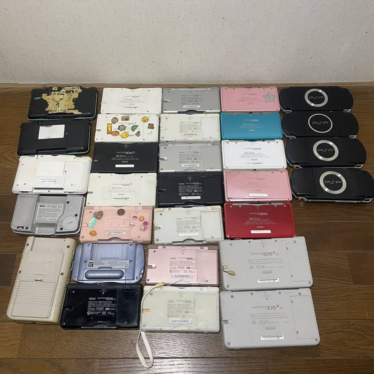 * Junk * game machine body 30 point together portable game PSP/ Nintendo DS/ WonderSwan color / Game Boy /NEOGEO pocket other 