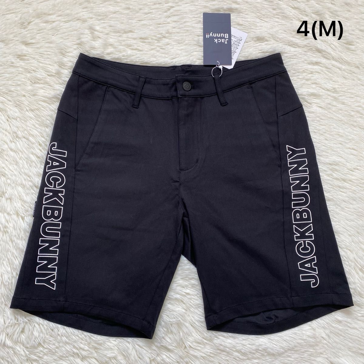 新品】Jack Bunny ジャックバニー ショートパンツ 黒 4|Yahoo 新品】Jack Bunny ジャックバニー ショートパンツ 黒 4|Yahoo
