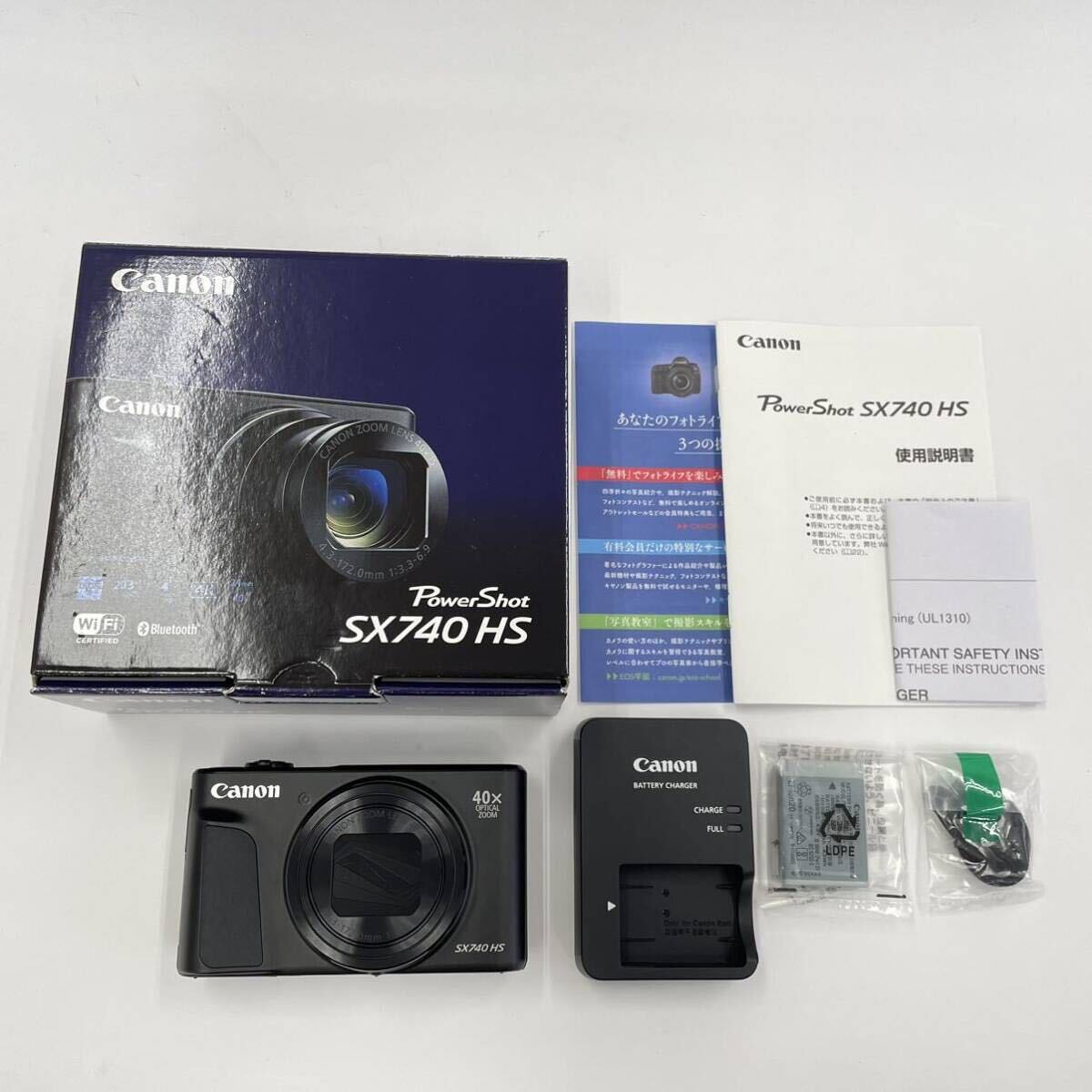 Canon SX740HS PowerShot デジタルカメラ コンパクトデジタルカメラ キャノン 説明書付き_画像1