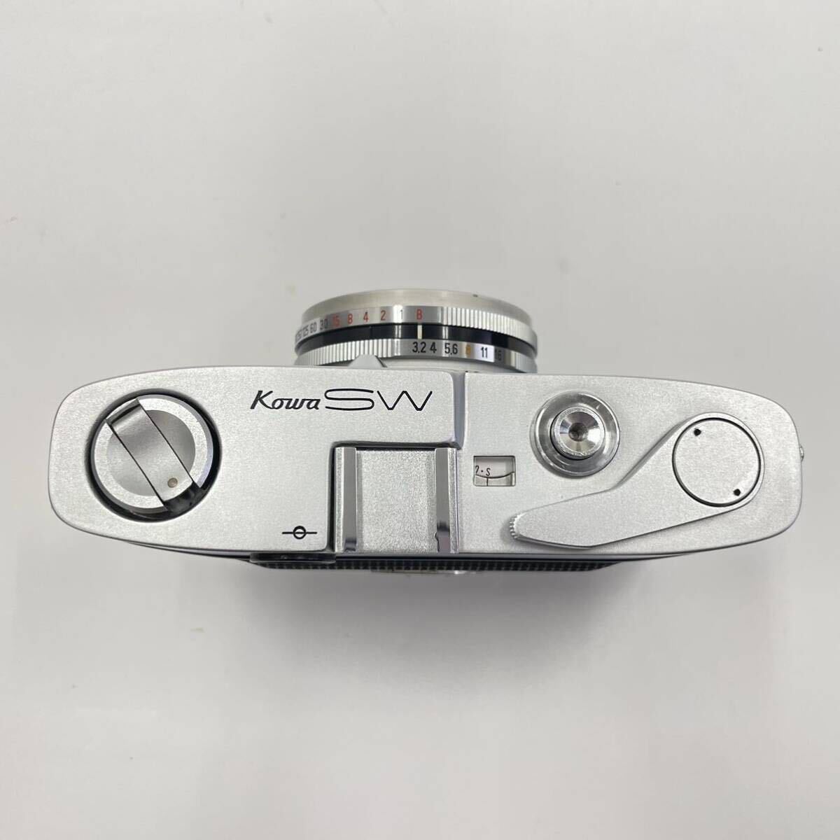 [動作品] Kowa SW 35mm Film Silver Camera コーワ フィルムカメラ 目測式_画像4