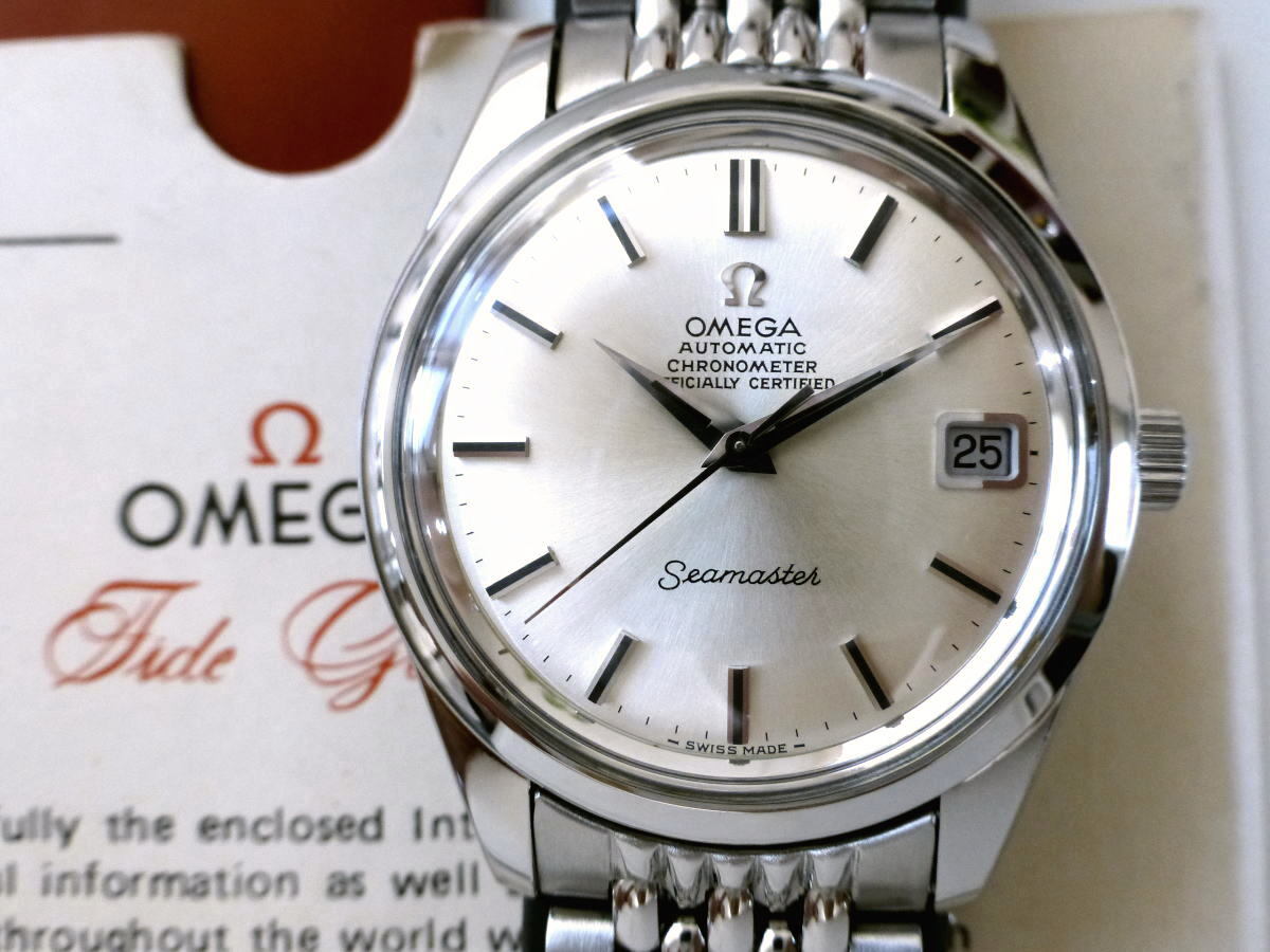 デッドS級!!極上品!■OMEGA Seamaster クロノメーター Cal,564■SP168,024★OH済!の画像1