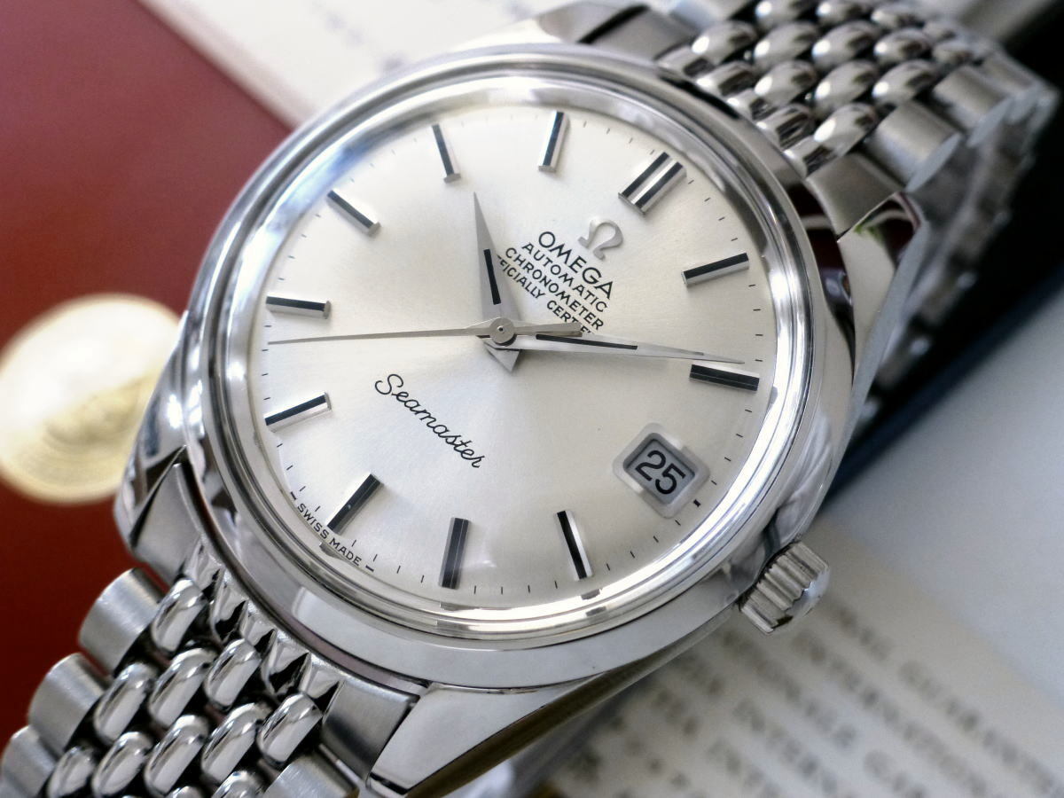 デッドS級!!極上品!■OMEGA Seamaster クロノメーター Cal,564■SP168,024★OH済!の画像2