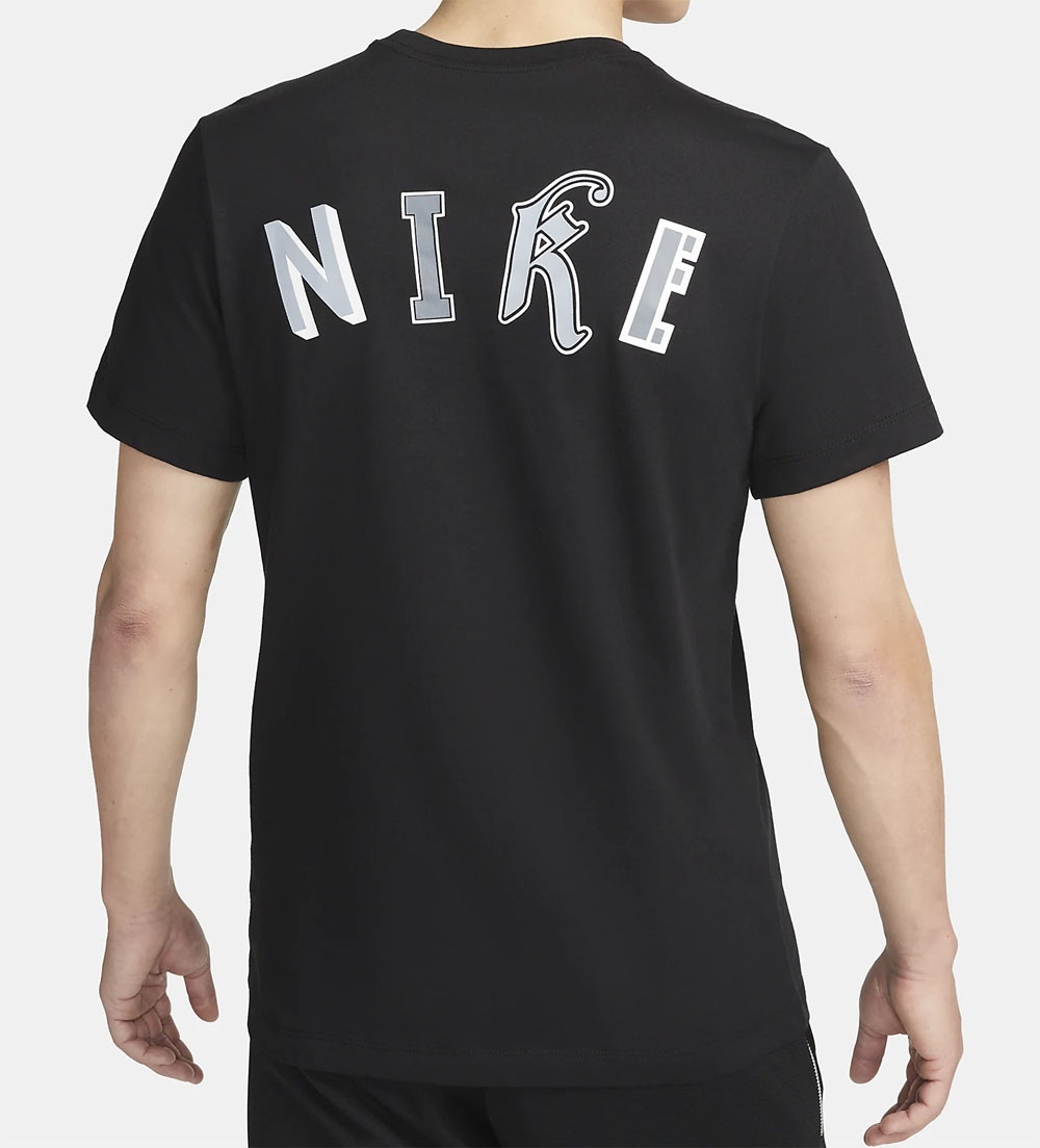 【新品・送料無料】 XL NIKE メンズバスケットボールTシャツDri-FIT FD0047-010 ブラック黒 ナイキTEE_画像4