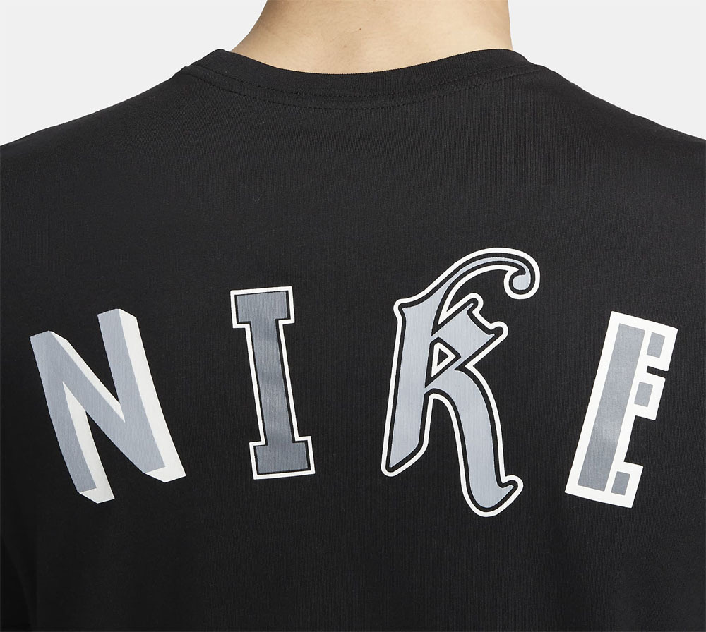 【新品・送料無料】 XL NIKE メンズバスケットボールTシャツDri-FIT FD0047-010 ブラック黒 ナイキTEE_画像3