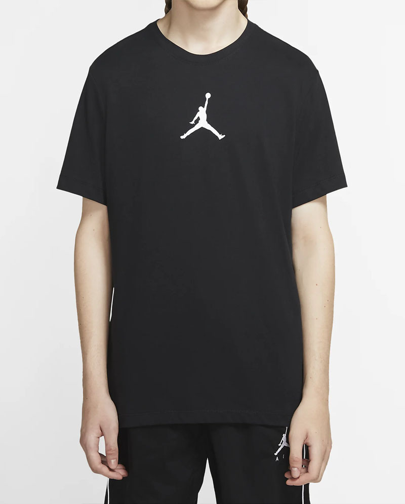 XXL NIKEジョーダン ジャンプマンメンズショートスリーブクルーTシャツ CW5191-010 ブラック 半袖TEEナイキJORDAN_画像2