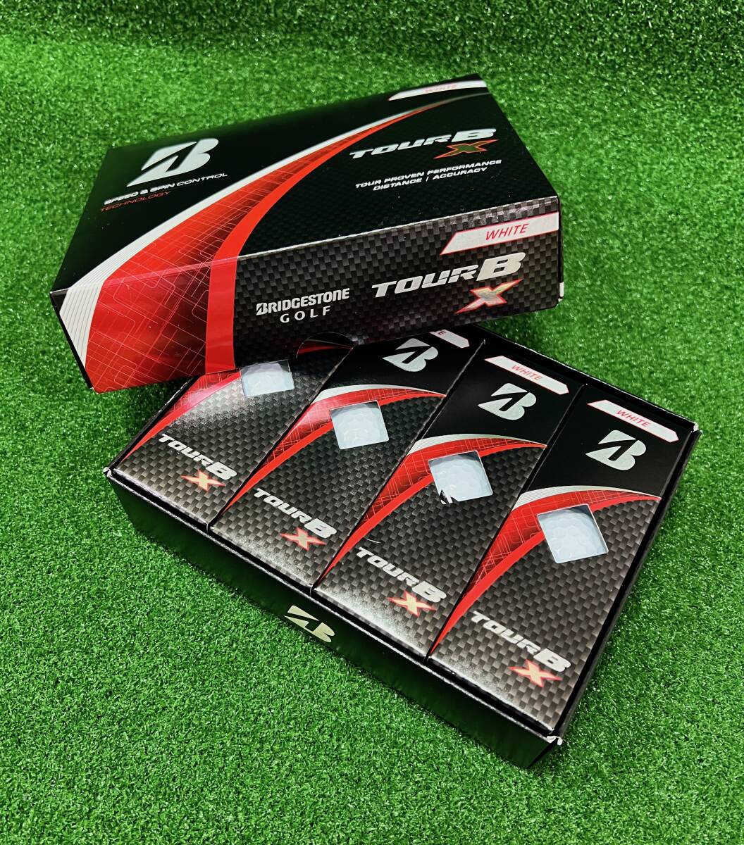 24モデル　BRIDGESTONE GOLF【ブリヂストン】TOUR B X【ホワイト】新品正規品　_画像2