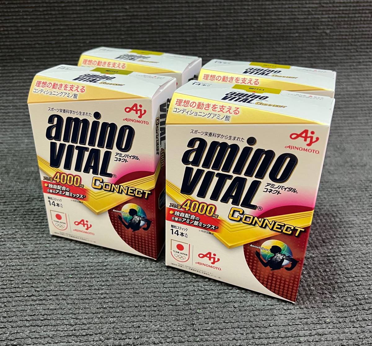 AJINOMOTO アミノバイタル CONNECT【アミノバイタルコネクト】14本入箱 ４箱セットの画像1