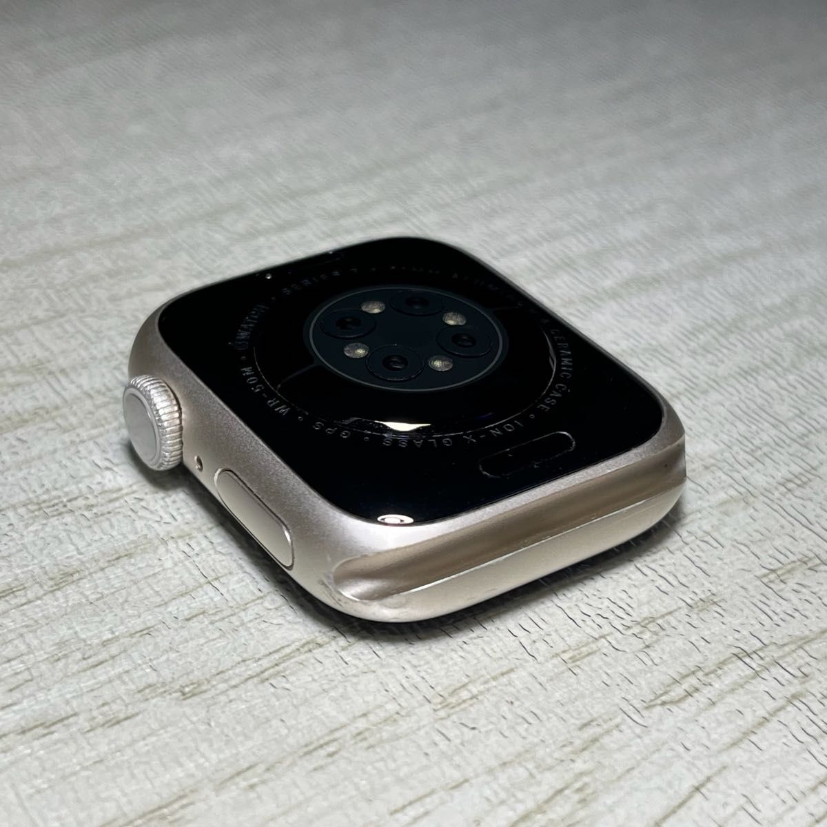 Apple Watch Series7 GPS モデル 41mm スターライト アルミニウム 本体 MKNE3J/A 中古