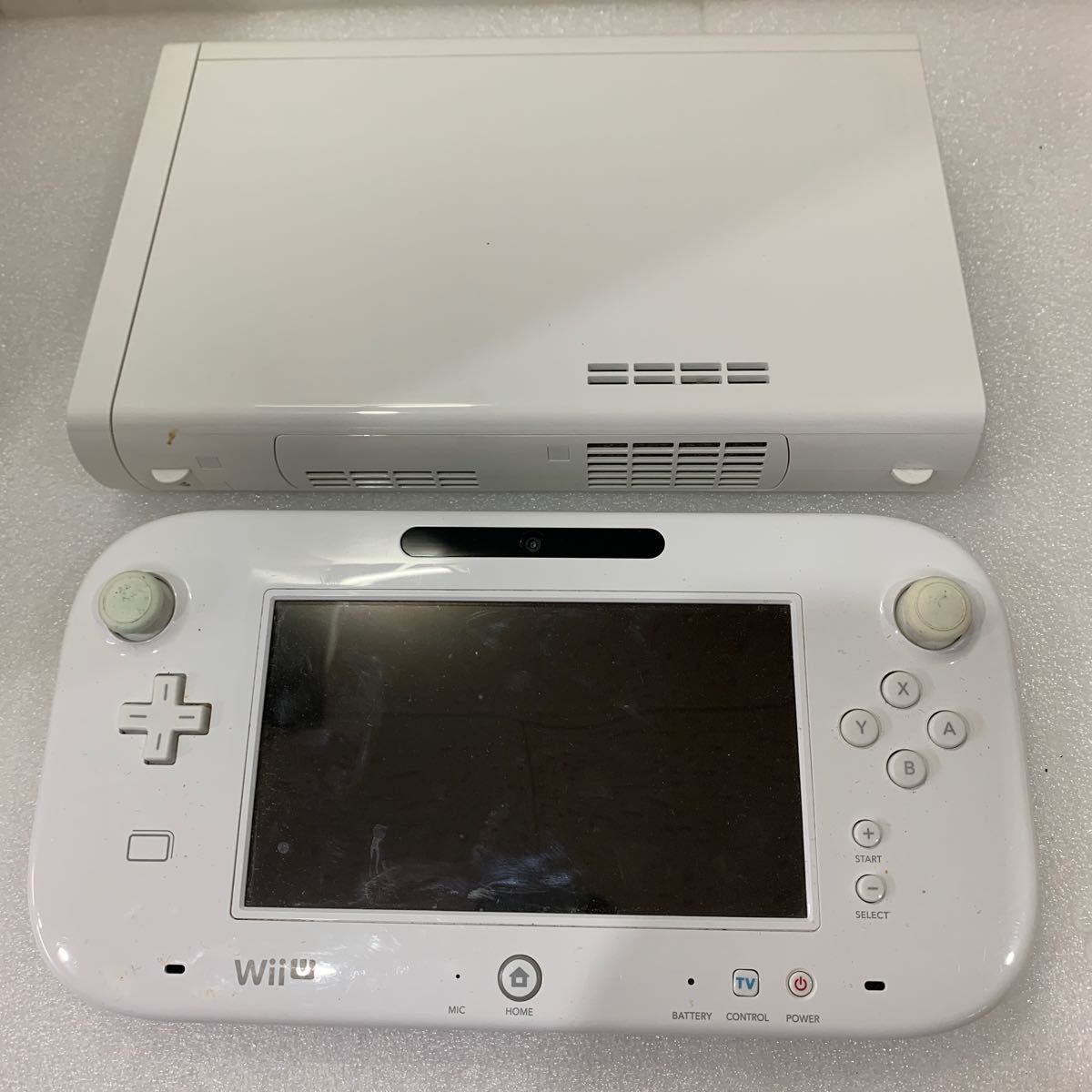 QW3572 WiiU本体 プレミアムセット（WUP-S-WAFC/白） Wii U 現状品 欠品有る 0222の画像3