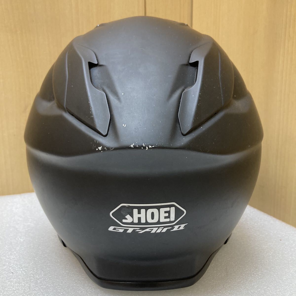 YK7979 ショーエイ SHOEI ヘルメット GT-Air2 sizeL 欠品あり 日本製 ジャンク品 1108の画像4