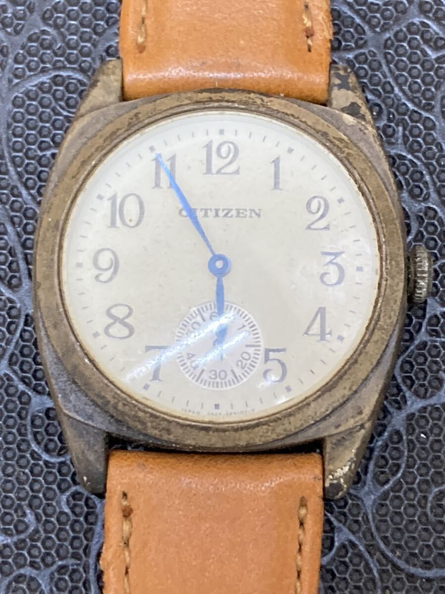 YK7447 CITIZEN シチズン 1938モデル SV925 クオーツ 時計 腕時計 動作未確認 現状品  1018の画像2